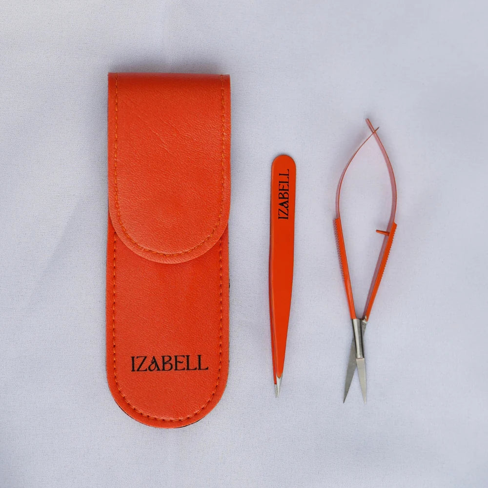 IZABELL Kit – Premium Tweezers & Scissors Set