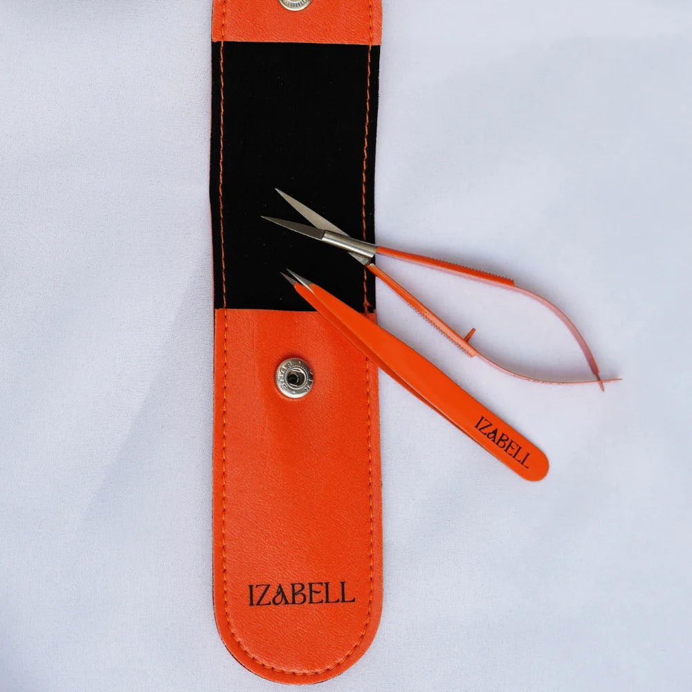 IZABELL Kit – Premium Tweezers & Scissors Set